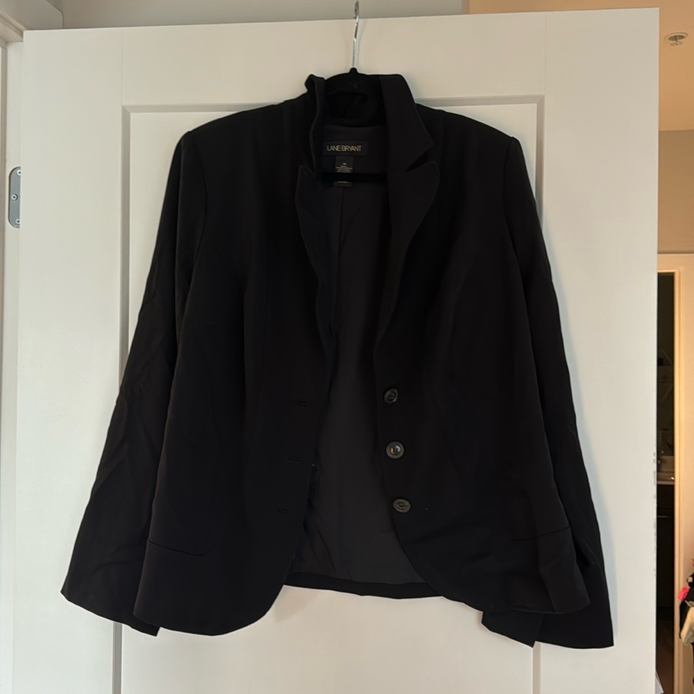 Lane Bryant black blazer